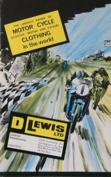 Lewis Motorcycle-Accessoires Catalog London 1968 (9936)