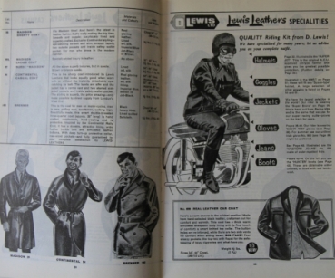 Lewis Motorcycle-Accessoires Catalog London 1968 (9936)