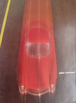 Alfa Romeo Modelprogram 1962 Carbrochure-Map (7091)