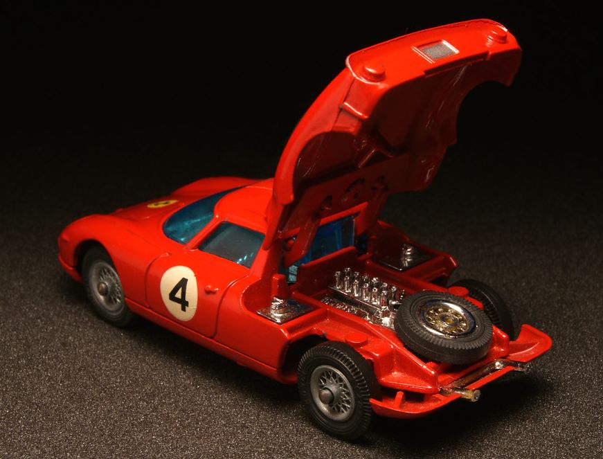 Rare-Automobilia - Corgi Toys Ferrari Berlinetta 250 Le Mans 1964 