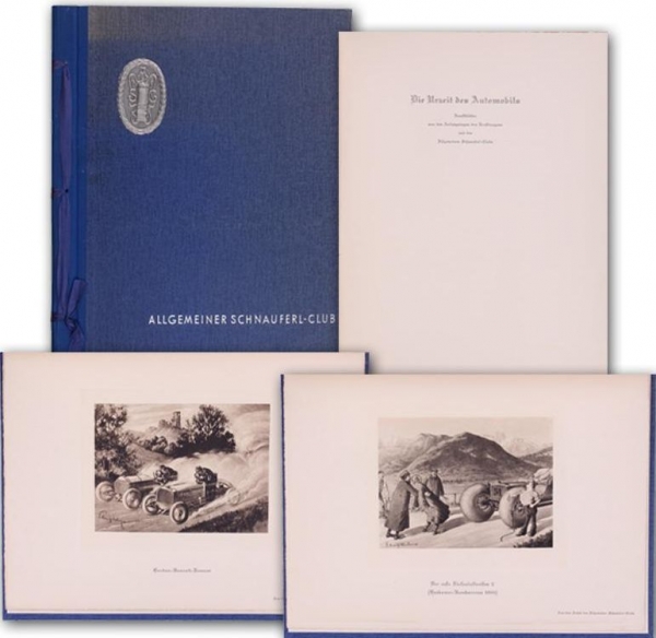 Ritter "Allgemeiner Schnauferl-Club - Die Urzeit des Automobils" Motorracing 1934 (2906)