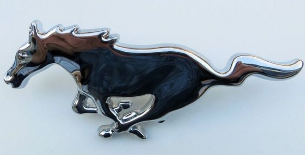 Ford Mustang 1970 Hoodemblem Metal chrome (4384)
