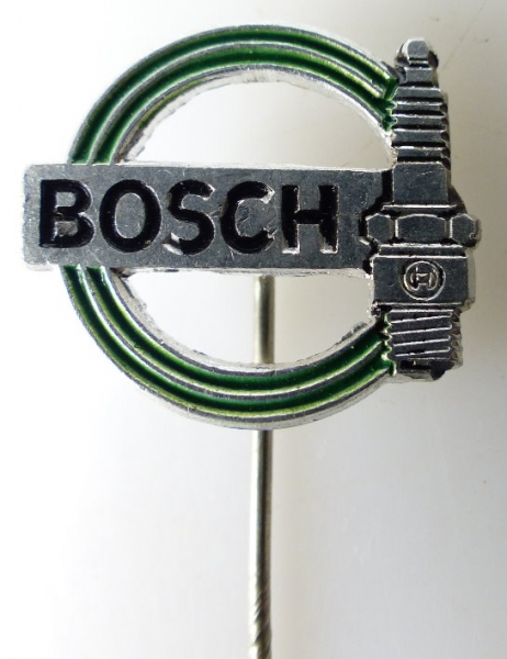 Bosch 1965 Advertising-Pin with sparkplug (4991)