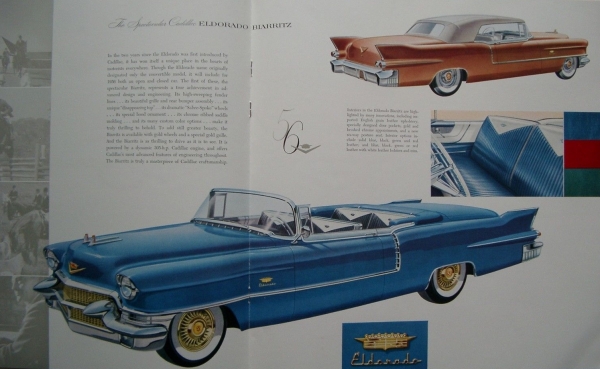 Cadillac Modelprogram 1956 Carbrochure (7784)