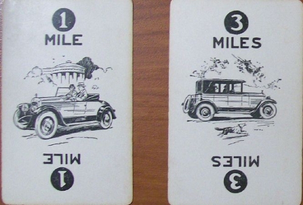 Parker "Tournig - The famous Automobil Cardgame" 1926 Cardgame (9219)