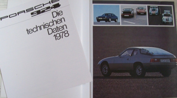Porsche 924 Modelprogram 1979 Carbrochuremap (9477)