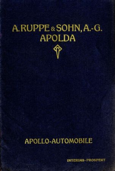 Apollo Automobile 1911 Modellprogramm (S0214)