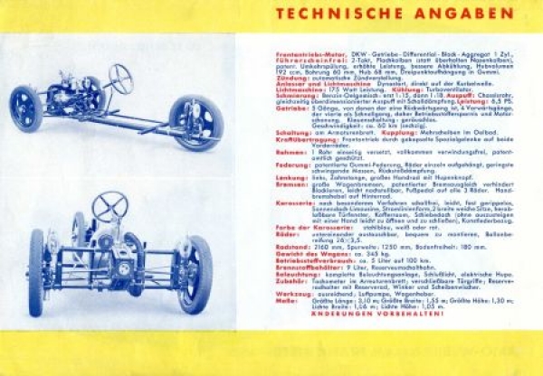 Framo Stromer Modellprogramm 1934 (S0114)