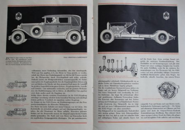 NAG Protos mit Kupplungsautomat "Der Idealwagen des Selbstfahrers" 1929 (S0055)