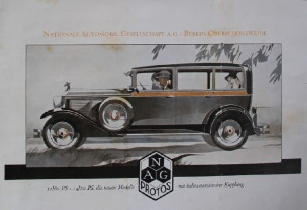 NAG Protos 12/60 PS 1928 Modelprogram (S0056)
