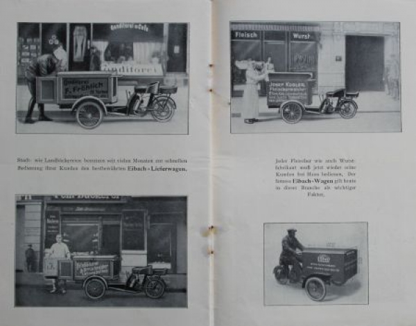 Eibach Lieferwagen Modellprogramm 1925 (S0109)