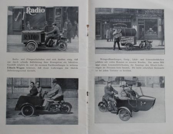 Eibach Lieferwagen Modellprogramm 1925 (S0109)