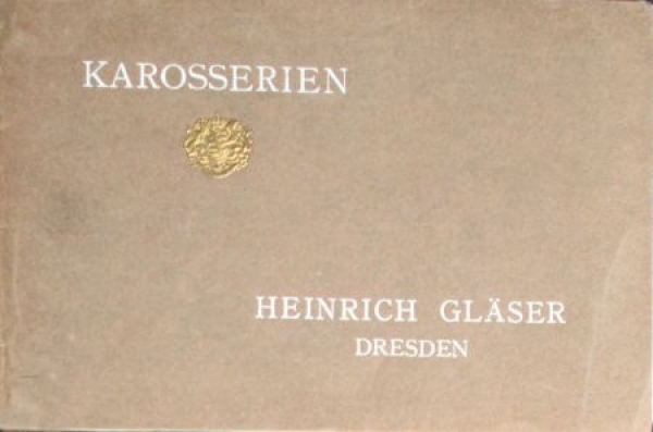 Gläser Karosserien Modellprogramm 1910 (S0122)