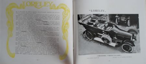Ley Maschinenfabrik Loreley Motorcar Modelprogram 1914 (S0125)