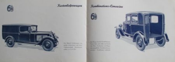 Kühn Karosserien Halle Modellprogramm 1930 (S0126)