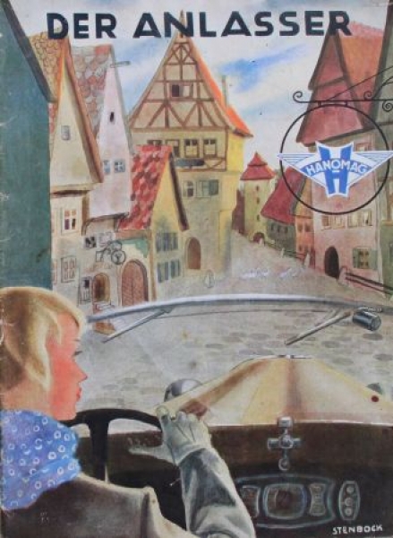 Hanomag "Der Anlasser" Factorymagazine 1934 (S0138)