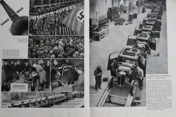 Hanomag "Der Anlasser" Factorymagazine 1934 (S0138)