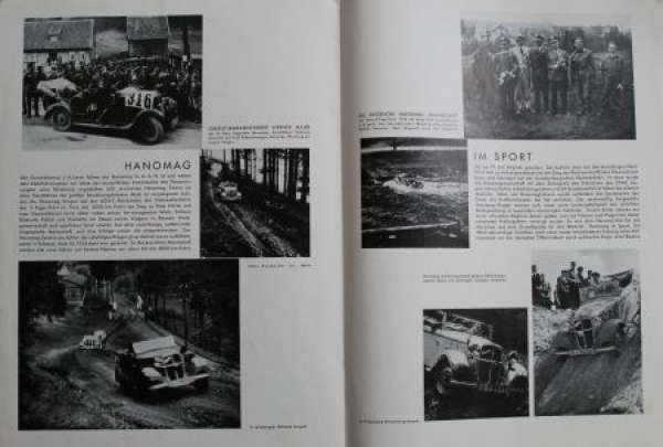 Hanomag "Der Anlasser" Factorymagazine 1934 (S0140)