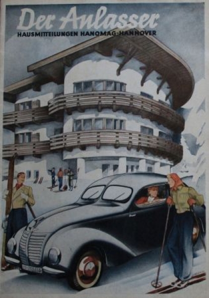 Hanomag "Der Anlasser" Factorymagazine 1938 (S0141)