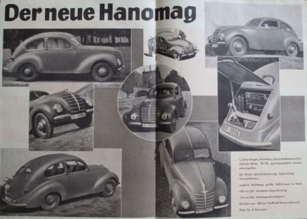 Hanomag "Der Anlasser" Factorymagazine 1938 (S0141)