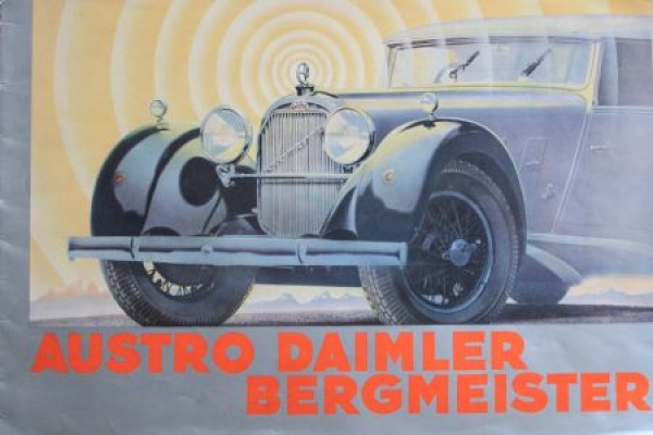 Austro-Daimler Bergmeister Modelprogram 1930 (S0157)