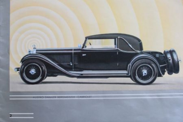 Austro-Daimler Bergmeister Modelprogram 1930 (S0157)
