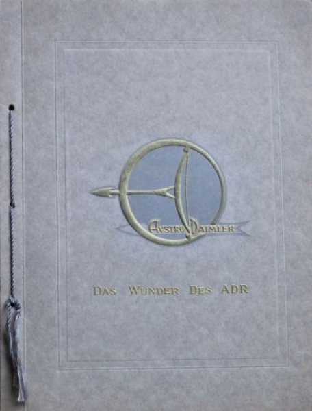 Austro-Daimler "Das Wunder des ADR" Modelprogram 1928 (S0158)