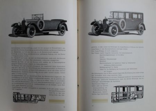 Austro-Daimler "Das Wunder des ADR" Modelprogram 1928 (S0158)