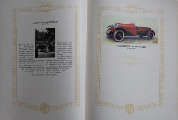 Austro-Daimler Type ADM Modelprogram 1912 (S0159)