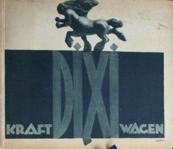 Dixi Kraftwagen Modelprogram 1923 (S0163)