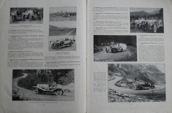 Steyr "In den Rennen 1920 bis 1924" Modelprogram 1924 (S0167)