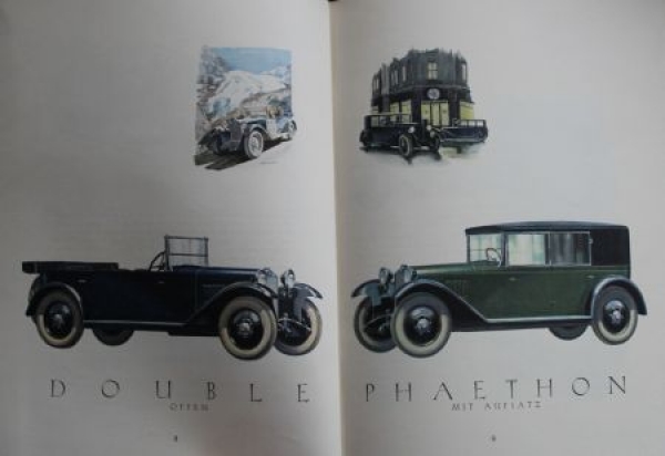 Steyr Automobiles Modelprogram 1927 (S0169)