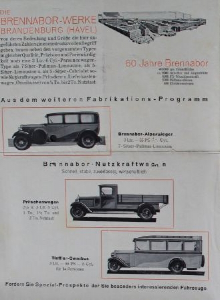 Brennabor Juwel - Ideal Modelprogram 1931 (S0179)