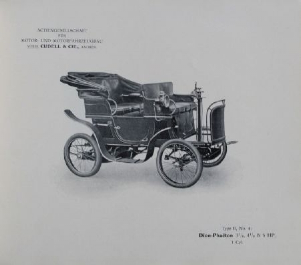 Cudell Automobiles Modelprogram 1902 (S0193)