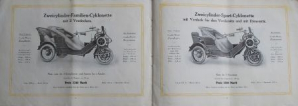 Cyklonette Modelprogram 1912 (S195)