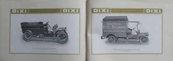 Dixi Automobiles Modelprogram 1911 (S0198)