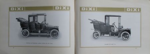 Dixi Automobiles Modelprogram 1911 (S0198)