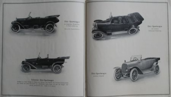 Dixi Kraftwagen Modelprogram 1915 (S0200)