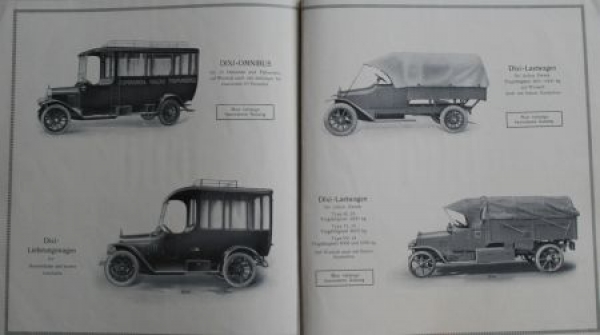 Dixi Kraftwagen Modelprogram 1915 (S0200)