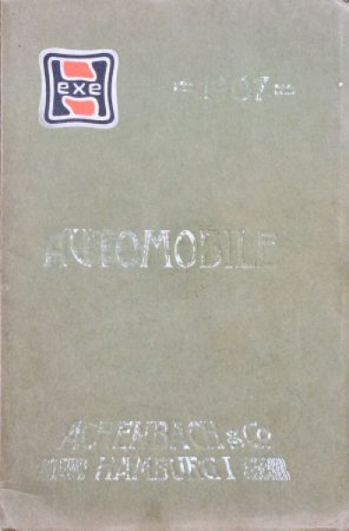 Hexe Motorcar Modelprogram 1907 (S0209)