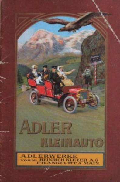 Adler Cyclecar Modelprogram 1907 (S0228)
