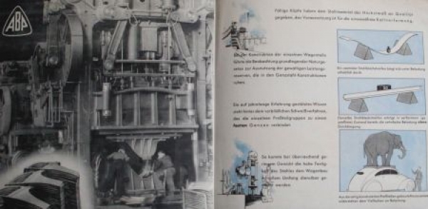 Ambi-Budd Carosserie "und eine Karosserie...?" Modelprogram 1936 (S0262)