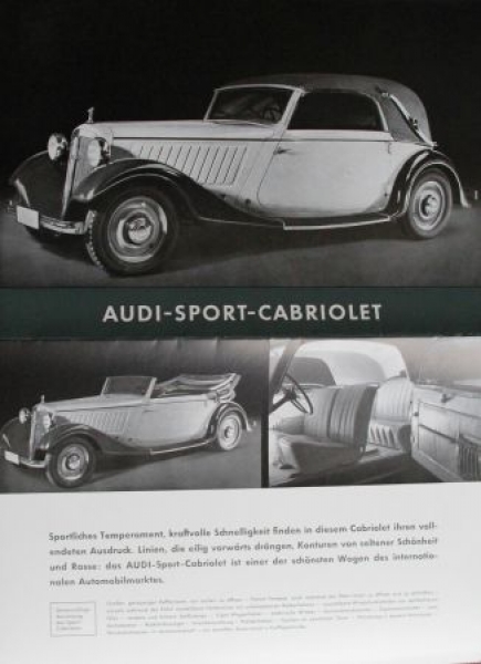 Audi Sport Modelprogram 1935 (S0269)