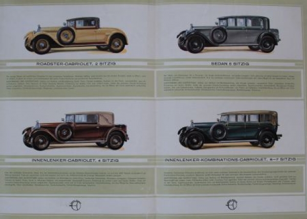 Austro-Daimler Type ADR 11/70 PS 3 Liter Modelprogram 1930 (S0285)