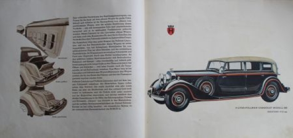 Horch 12 Zylinder Modellprogramm 1933 (S0351)