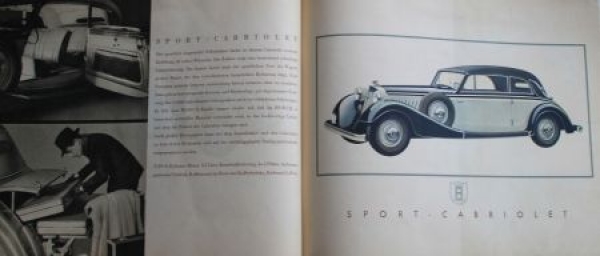 Horch 75 PS Eightcylinder Modelprogram 1936 (S0354)