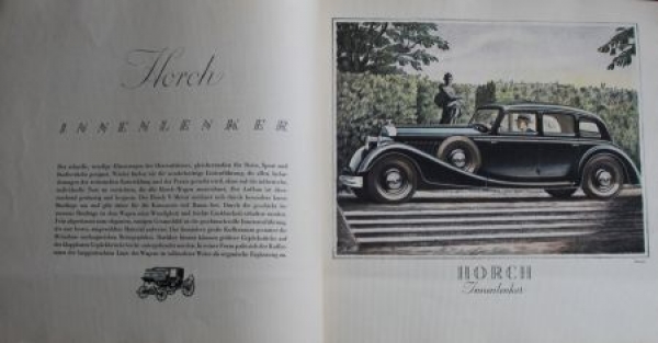 Horch 830 B Modelprogram 1933 (S0355)