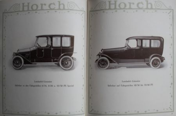 Horch Automobiles Modelprogram 1915 (S0357)