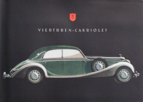 Horch 5 Liter Achtzylinder Modellprogramm 1939 (S0359)