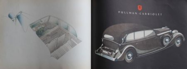 Horch 5 Liter Eightcylinder Modelprogram 1938 (S0360)